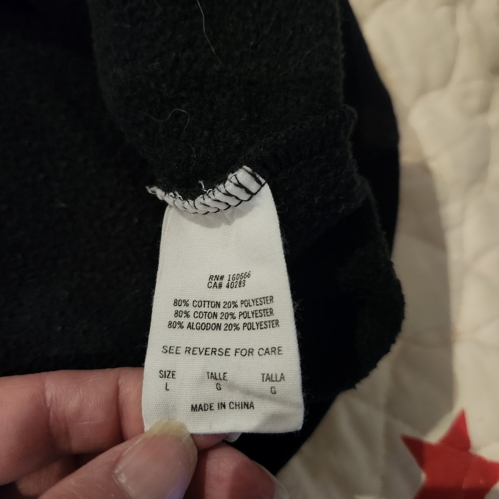 New Era Philadelphia Eagles Black Hoodie Size L - Picture 7 of 11